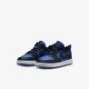 Nike COURT BOROUGH LOW RECRAFT Bleu Noir - NIKE