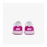Nike COURT BOROUGH LOW RECRAFT (GS) Blanc/Fuchsia Laser - NIKE