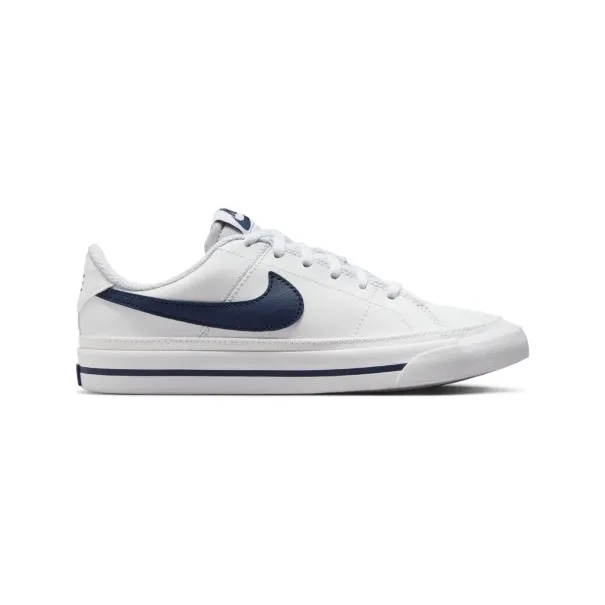 Nike Court Legacy GS Blanc-Bleu - NIKE