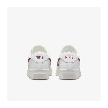 Nike COURT LEGACY NEXT NATURE Blanc Bordeaux - NIKE
