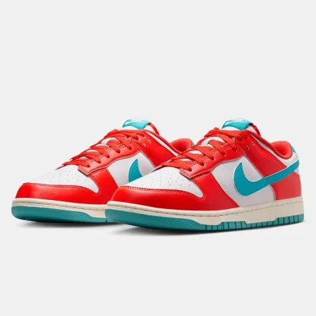 Nike Dunk Low Picante Red & Dusty Cactus - NIKE