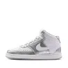 Nike NIKE COURT VISION MOYENNE Blanc/Argent mtallis - NIKE