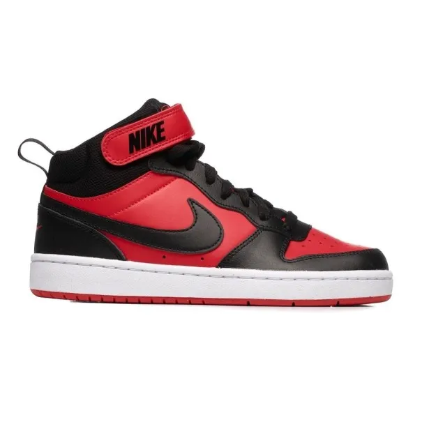 Nike Court Borough Mid 2 Noir Rouge - NIKE