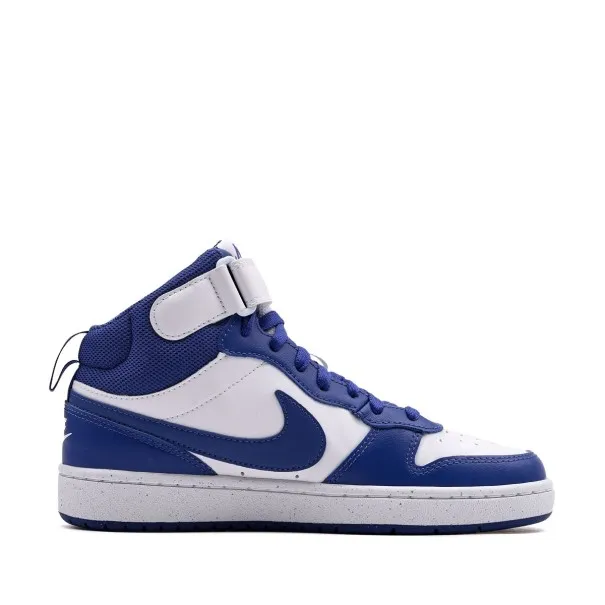Nike Court Borough Mid 2 Blanc Bleu - NIKE