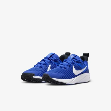 Nike Chaussures de running enfant Star Runner 4 bleu royal/blanc/noir/blanc - NIKE