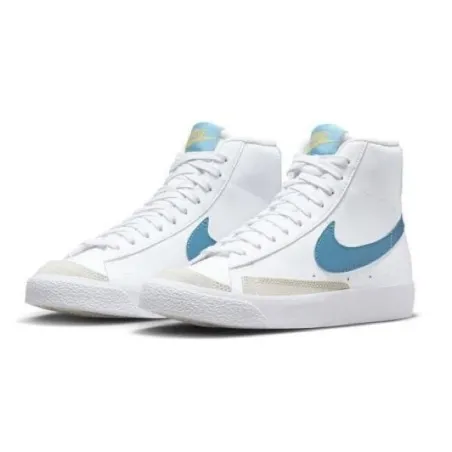Nike -Nike Blazer Mid 77 White Laser Blue - NIKE