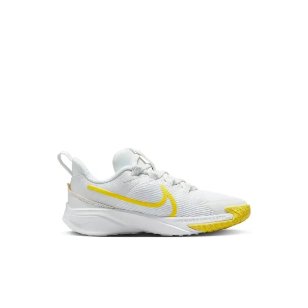 Nike Star Runner 4 DX7614-101 Summit Blanc Opti Jaune - NIKE