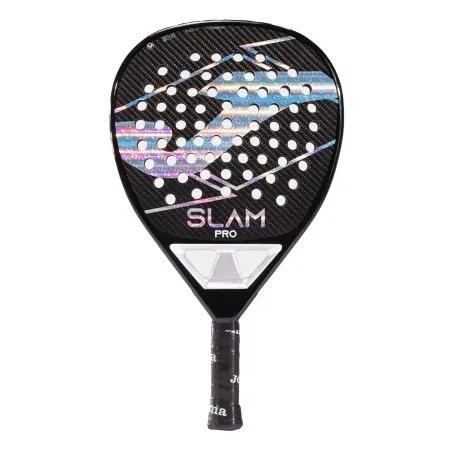 JOMA® | Raquette de padel SLAM PRO noire et argentée - JOMA