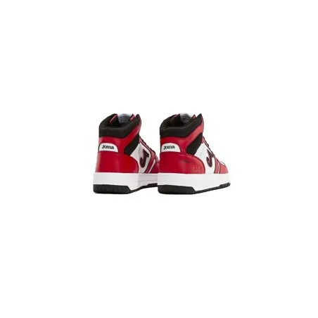 Basket JOMA C.platea mid homme 2406 blanc rouge - JOMA