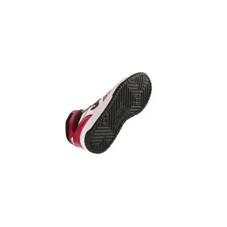 Basket JOMA C.platea mid homme 2406 blanc rouge - JOMA