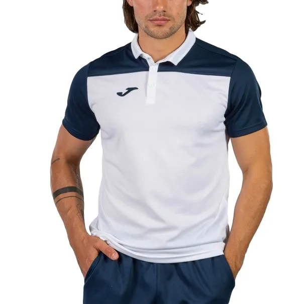 JOMA-POLO HOBBY II BLANC-MARINE M/ 101371.203 - JOMA