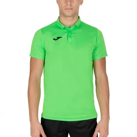 JOMA-POLO HOBBY VERT FLUORESCENT Manches courtes 100437.020 - JOMA