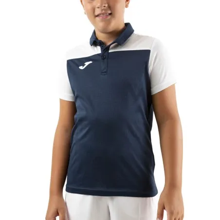 JOMA-POLO HOBBY II BLEU MARINE-BLANC M/ 101371.332 - JOMA