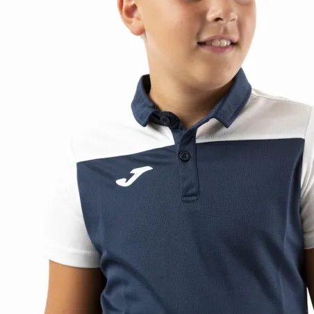JOMA-POLO HOBBY II BLEU MARINE-BLANC M/ 101371.332 - JOMA