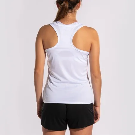 JOMA-T-SHIRT BLANC COURT SANS MANCHES 901862.207 - JOMA