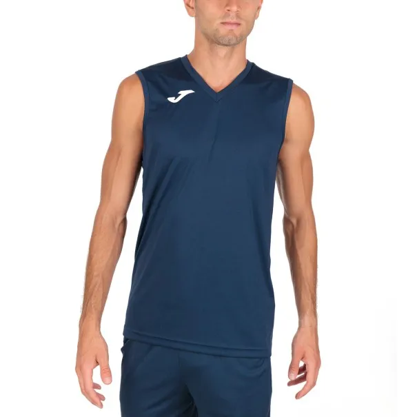 JOMA-T-shirt combiné bleu marine  100436.331 - JOMA