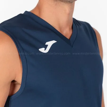 JOMA-T-shirt combiné bleu marine  100436.331 - JOMA
