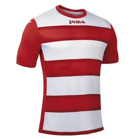 Joma - T-Shirt Europa Iii Rouge-Blanc - JOMA