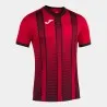 Joma - T-Shirt Rouge Et Noir Tiger Ii - JOMA