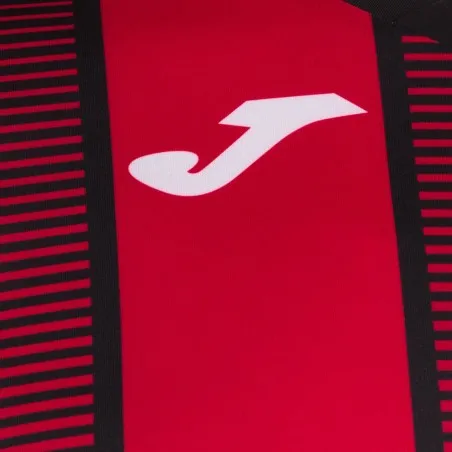 Joma - T-Shirt Rouge Et Noir Tiger Ii - JOMA