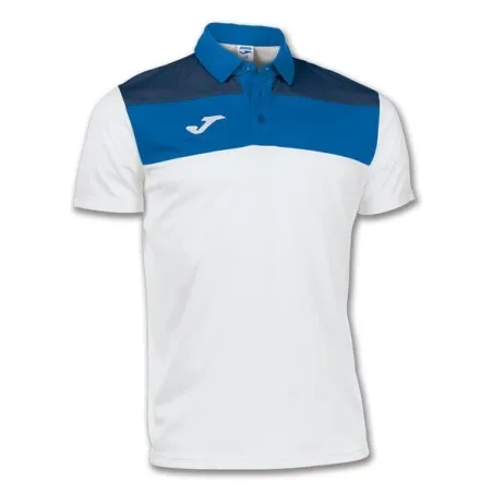 Joma - Polo Crew Blanc-Royal Pantalon Court - JOMA