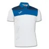 Joma - Polo Crew Blanc-Royal Pantalon Court - JOMA