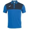 Joma - Polo Gagnant En Coton Royal-Marin - JOMA