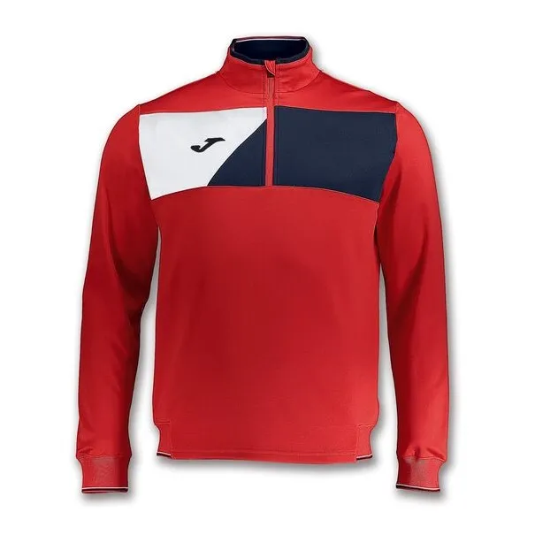 Joma - Sweat-Shirt Col Ii Rouge - JOMA