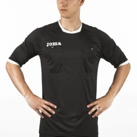 Joma - T-Shirt Arbitre Manches S/S Noir - JOMA