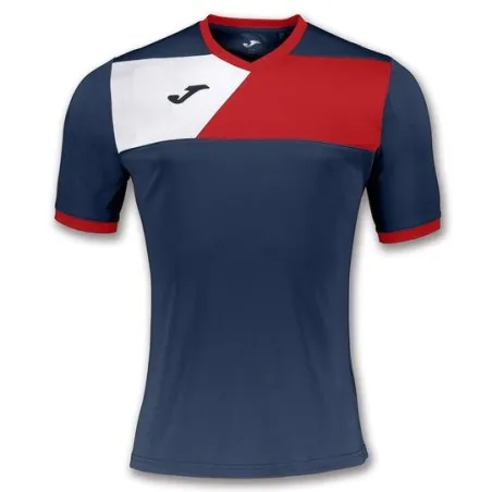 Joma - T-Shirt Col Rond Ii Bleu Marine Et Rouge - JOMA