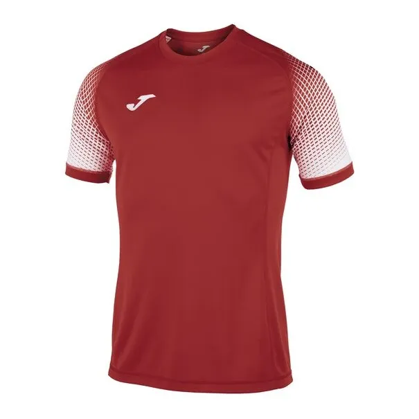 Joma - T-Shirt Court Rouge Et Blanc Hispa - JOMA