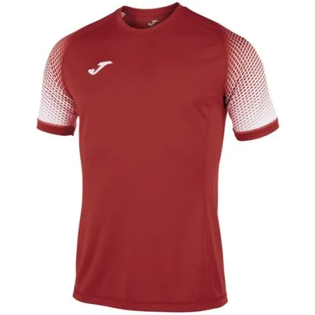 Joma - T-Shirt Court Rouge Et Blanc Hispa - JOMA
