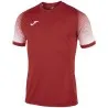 Joma - T-Shirt Court Rouge Et Blanc Hispa - JOMA