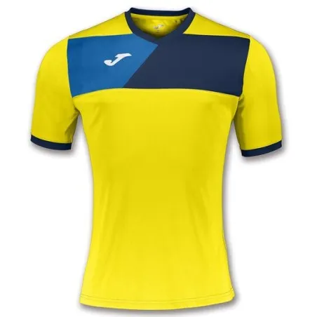 Joma - T-Shirt Crew Ii Jaune-Marine - JOMA