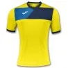 Joma - T-Shirt Crew Ii Jaune-Marine - JOMA