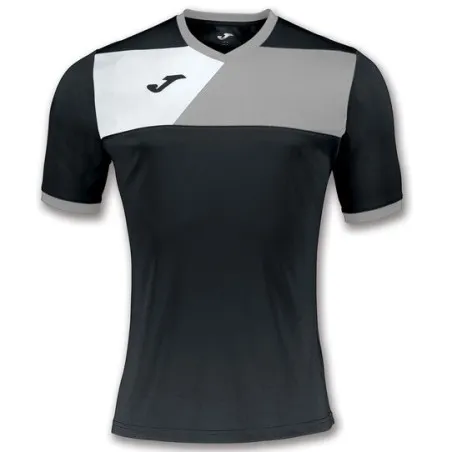 Joma - T-Shirt Crew Ii Noir-Gris Manches - JOMA