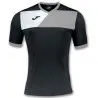 Joma - T-Shirt Crew Ii Noir-Gris Manches - JOMA