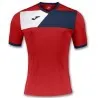 Joma - T-Shirt Crew Ii Rouge-Marine - JOMA