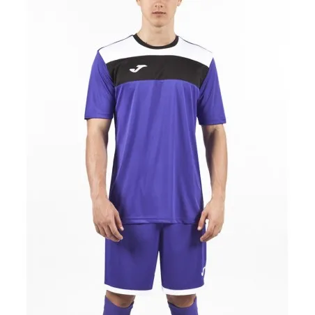 Joma - T-Shirt Violet À Col - JOMA