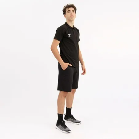 Polo Homme Hmlleon - Noir - hummel