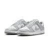 Basket Casual Homme Nike Dunk Low Retro Gris Blanc - NIKE