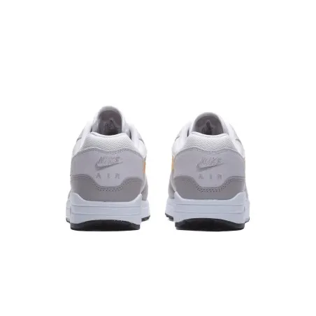 Nike Air Max 1 Essential Blanc/Gris/Jaune - NIKE