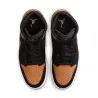 Nike Baskets Air Jordan 1 Mid SE Noir Marron - NIKE