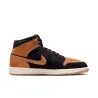 Nike Baskets Air Jordan 1 Mid SE Noir Marron - NIKE