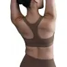 Nike Brassire Nike W Nk Swsh Lgt Spt Bra Marron - NIKE