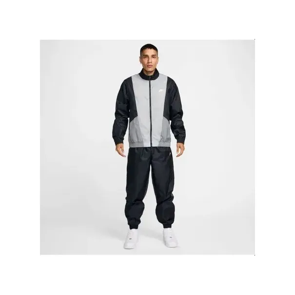 Nike Ensemble De Survetement Homme M Nk Club Wvn Trk Suit Noir - NIKE