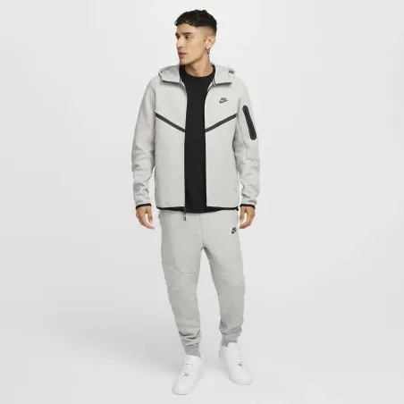 Nike Veste Capuche Tech Gris Noir - NIKE