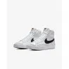 Basket Casual Enfant NIKE BLAZER MID 77 (GS) DA4086-100 Blanc Noir - NIKE