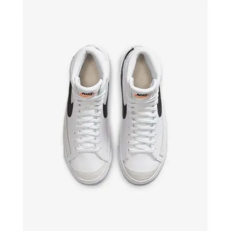 Basket Casual Enfant NIKE BLAZER MID 77 (GS) DA4086-100 Blanc Noir - NIKE