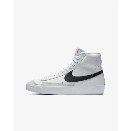 Basket Casual Enfant NIKE BLAZER MID 77 (GS) DA4086-100 Blanc Noir - NIKE